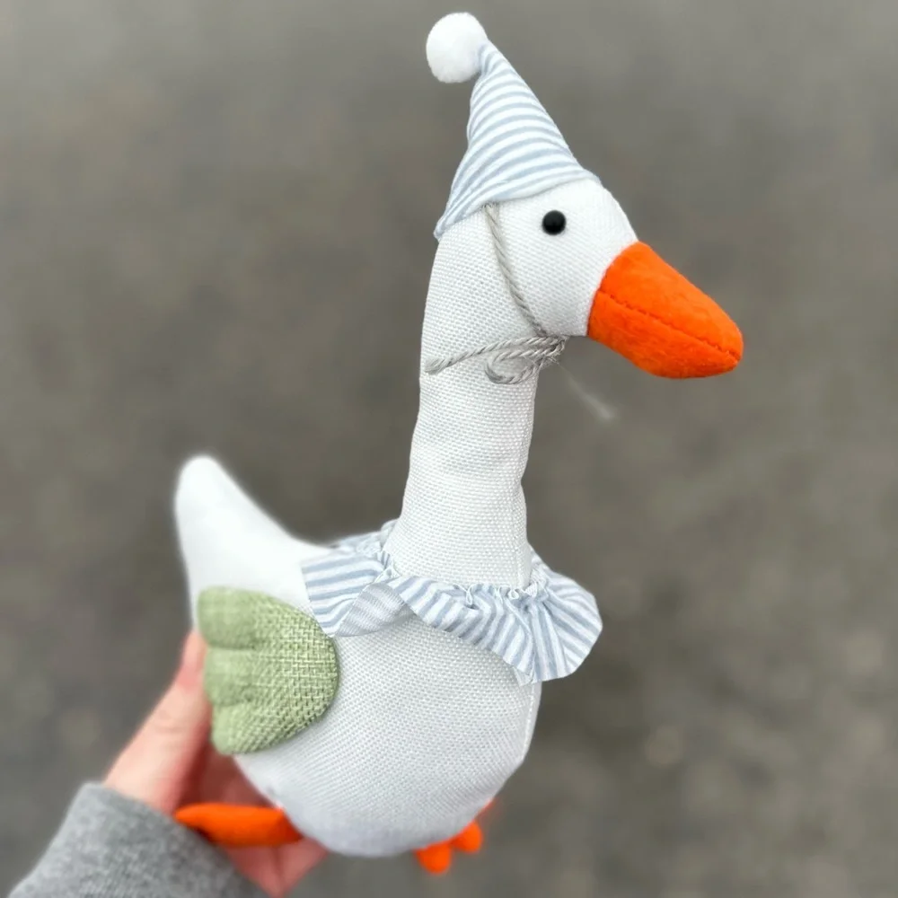 Target Bullseye Playground Spring/Easter SET OF 3 Fabric Geese & Chicken
